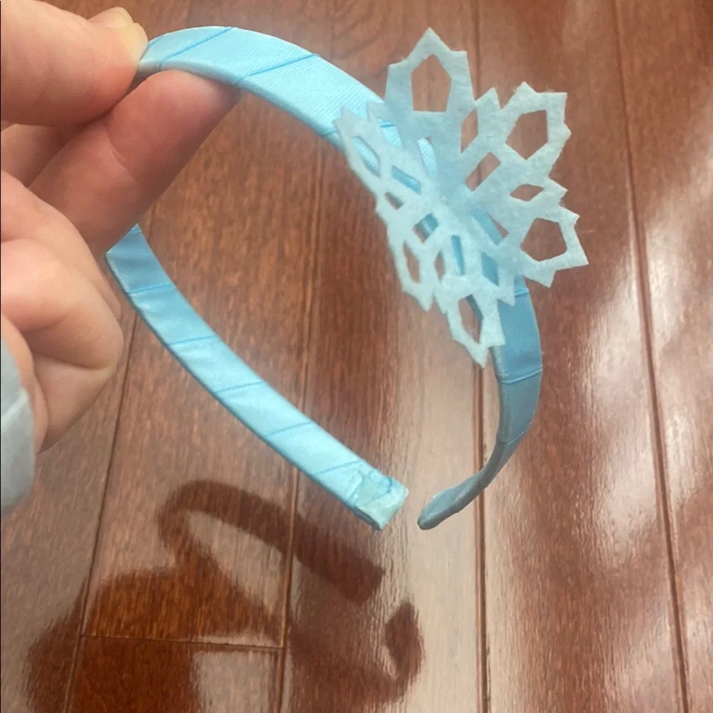 Frozen Elsa Blue Snowflake Headband